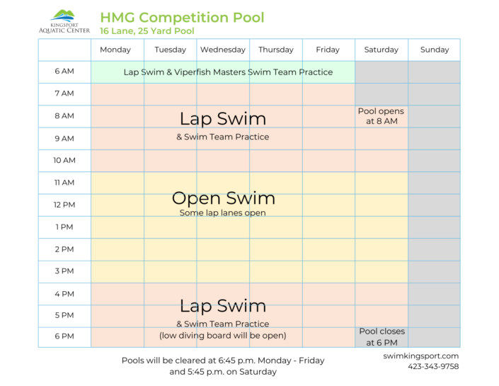 Pool Schedules Kingsport Aquatic Center pool-schedules-kingsport-aquatic-center
